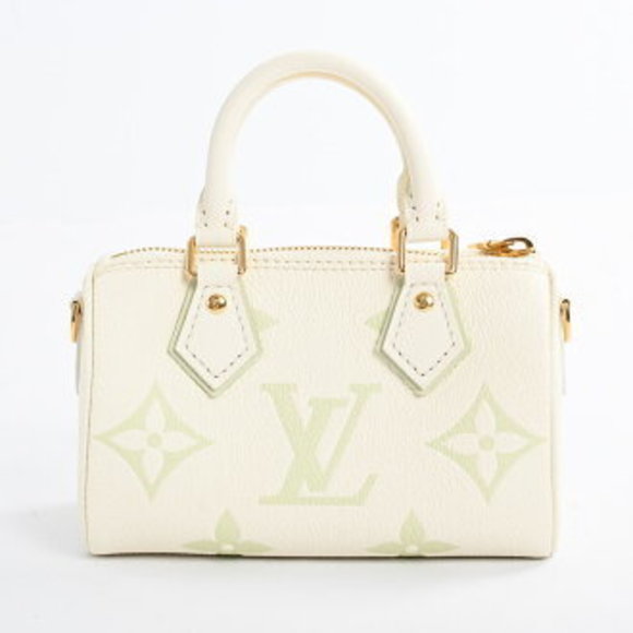 Louis Vuitton Nano Speedy shoulder bag White - Picture 3 of 9